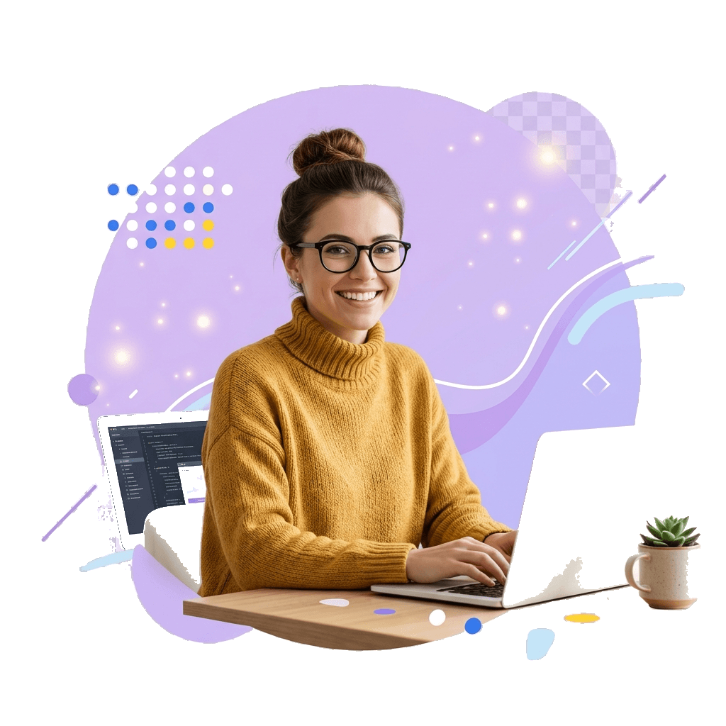 Professional working remotely